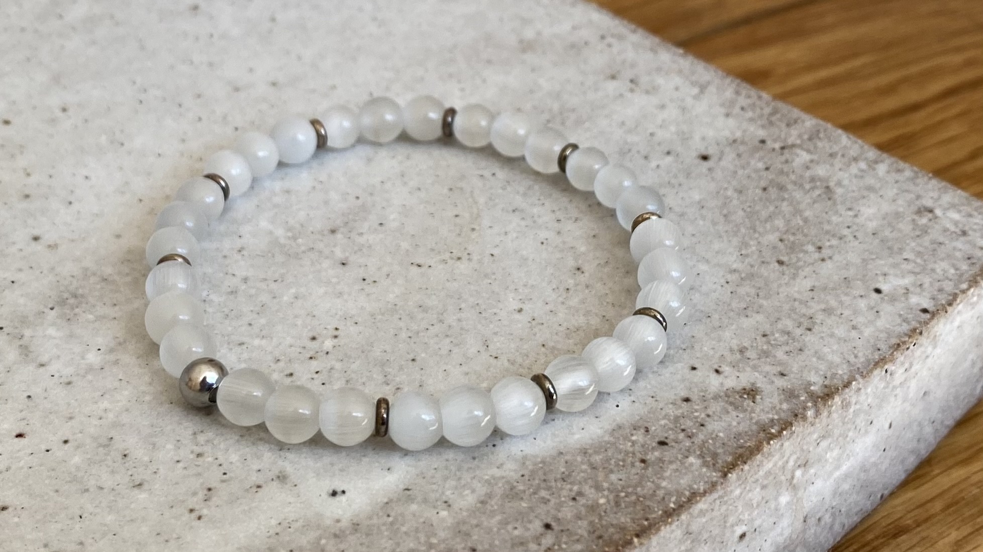 Quarz-Katzenauge Armband