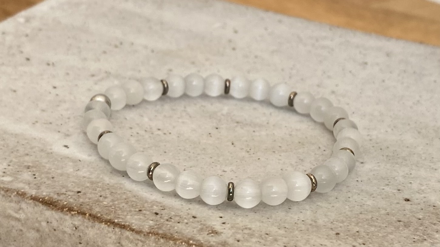 Quarz-Katzenauge Armband